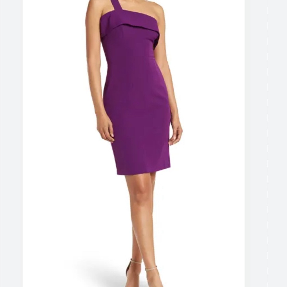 Marina Dark Purple Dress Size 4 NWT